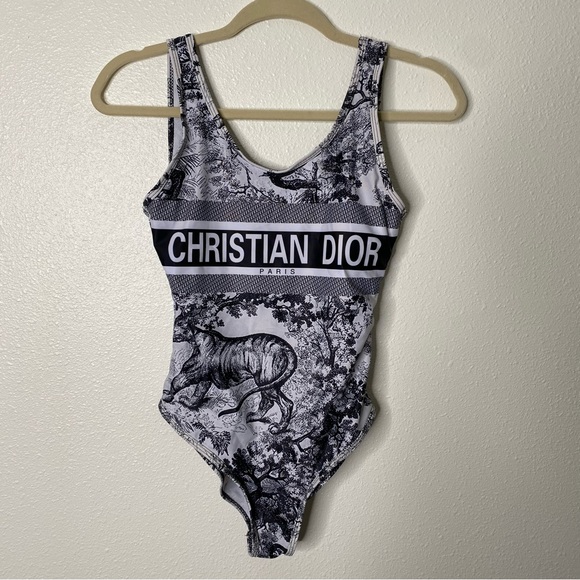 Dior Swim Christian Dior One Piece Swimsuit Size S Poshmark